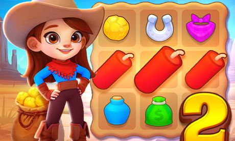 Wild West Match 2: The Gold Rush - crazygames