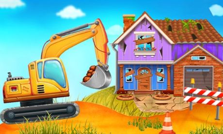 Construction Truck: Building Games for Kids - crazygames