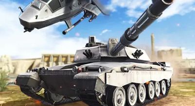 Strategy of war. Tanks and helicopters - crazygames