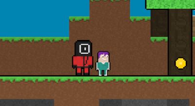 Squid Escape But Blockworld - crazygames