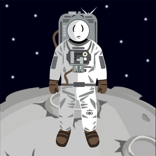 Stickman in space  - crazygames