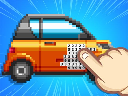 Pixel Fun Color By Number - crazygames