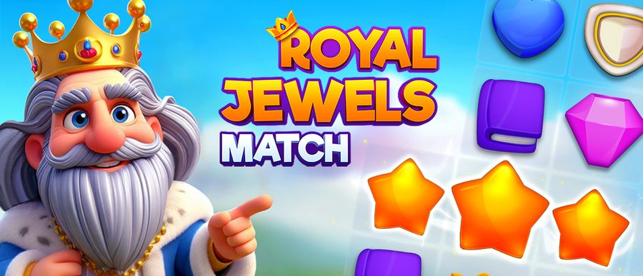 Royal Jewels Match - crazygames