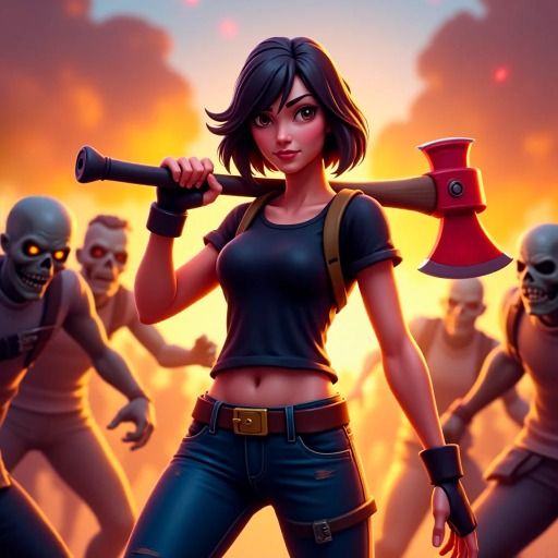 Loop Survivors Zombie City - crazygames