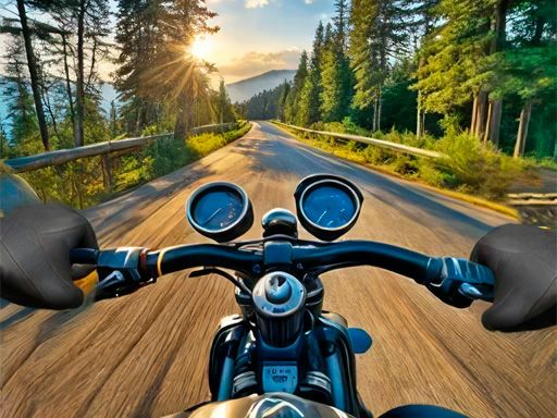 Motorcycle Racer: Road Mayhem - crazygames