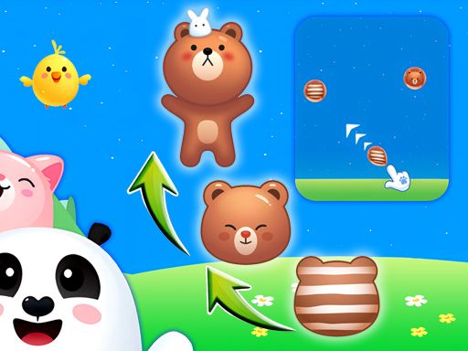 Animal Merge: Bubble Shooter - crazygames