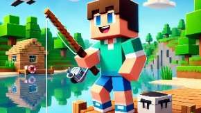 Noob fun fishing - crazygames