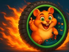 Hamstercycle - crazygames,crazy games,free games,h5 game, free play,free crazy games
