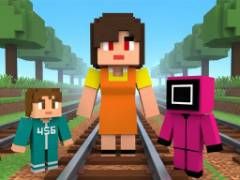 Squid Game: Craft Runner - crazygames