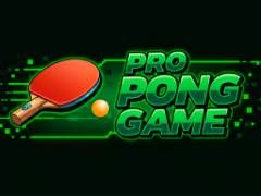 Pro Pong Game - crazygames