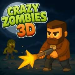 CrazyZombies 3D - crazygames,crazy games,free games,h5 game, free play,free crazy games