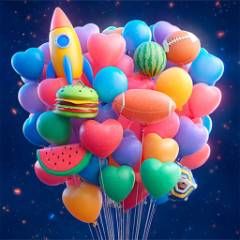 Merge 3D - Match 3 Balloons - crazygames,crazy games,free games,h5 game, free play,free crazy games