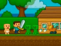 Baby Noob Help! Steve - crazygames,crazy games,free games,h5 game, free play,free crazy games
