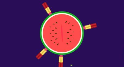 Cutting Fruit with lipstick - crazygames