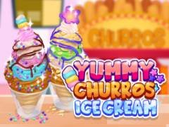 Yummy Churros Ice Cream 2 - crazygames