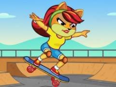 Cat Girl Skater - crazygames