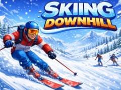 Skiing Downhill - crazygames