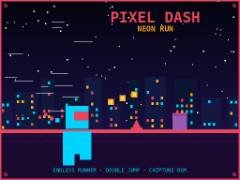 PIXEL DASH: NEON RUN - crazygames