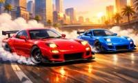 Two RX7 Drifters - crazygames