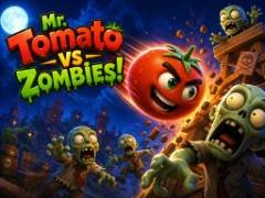Mr Tomato VS Zombies - crazygames