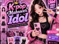K pop Makeover Idol - crazygames