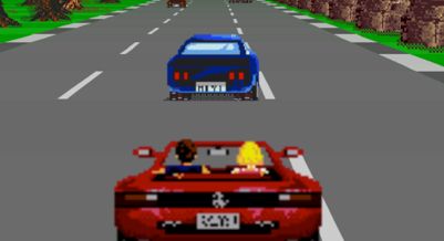 Pseudo 3D Racer - crazygames