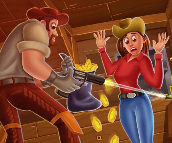 Saloon Robbery - crazygames