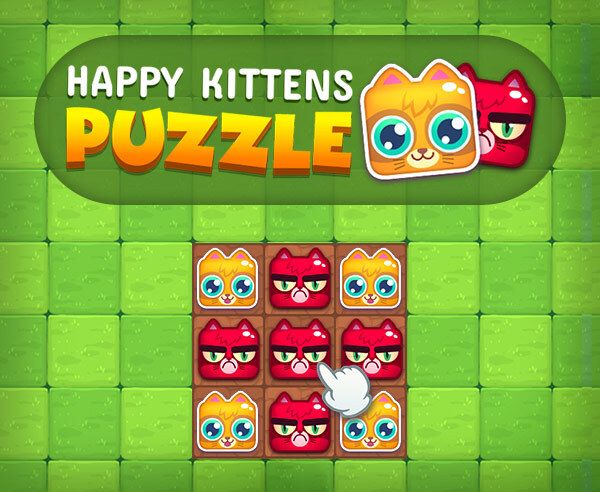 Happy Kittens Puzzle - crazygames